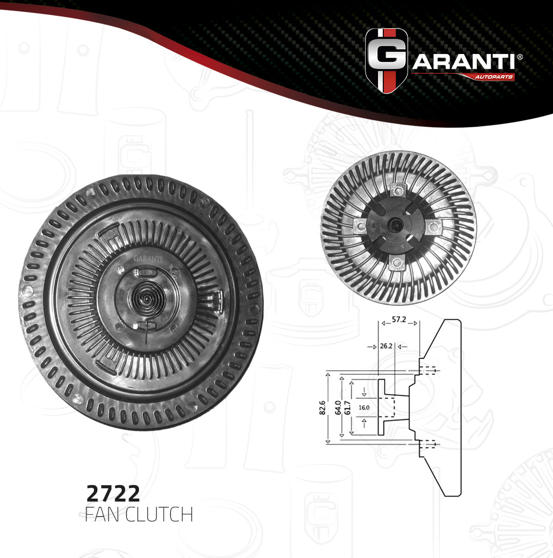 Kit Clutch Garanti 2722