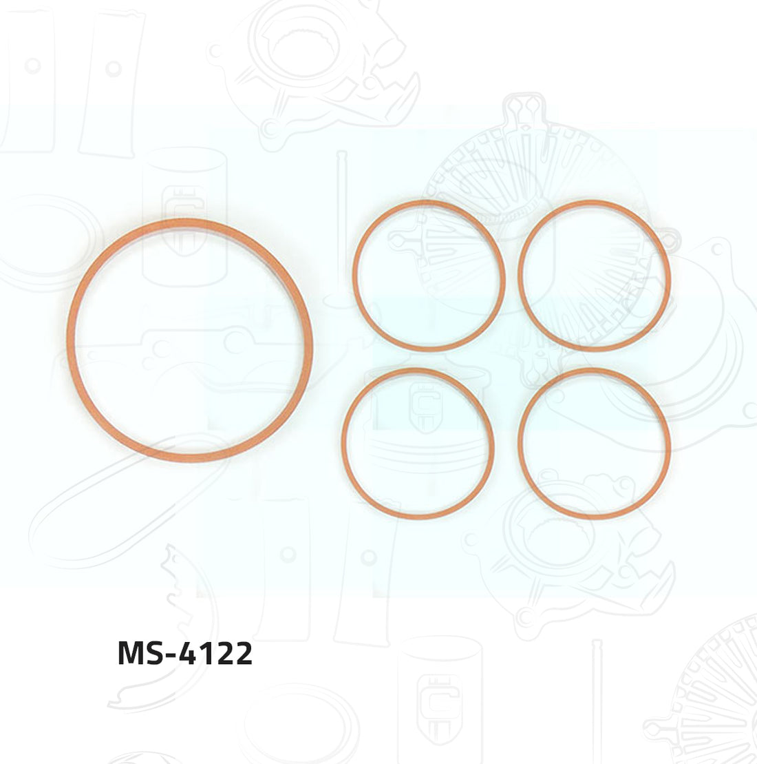Empaque de múltiple MS-004122 DC GASKETS
