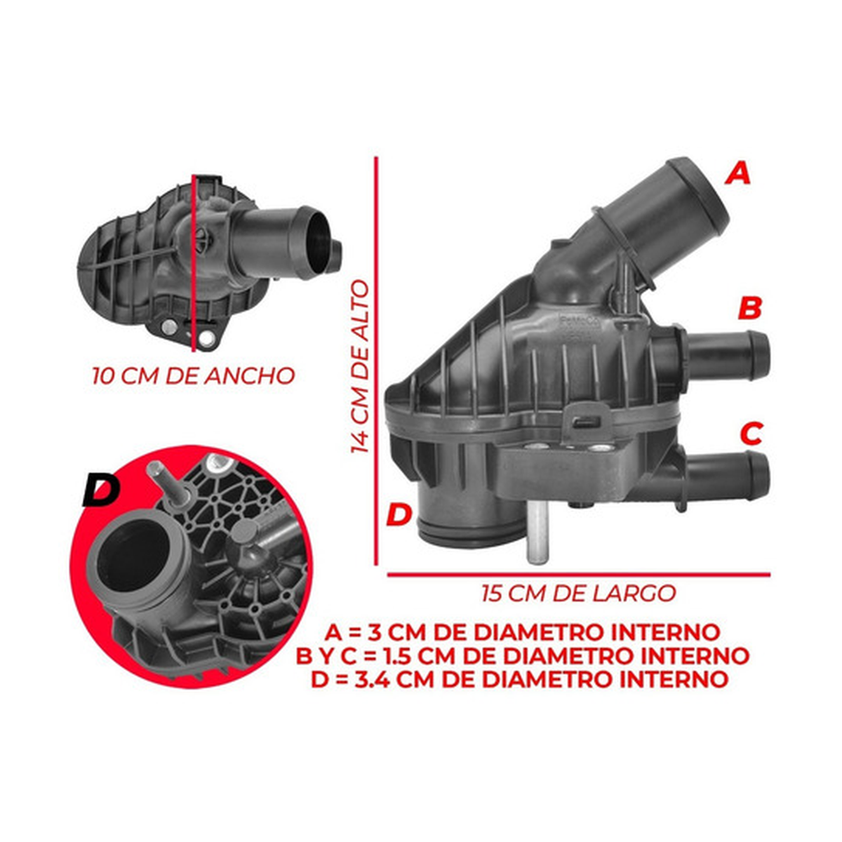 Termostato toma agua US Parts 100-005