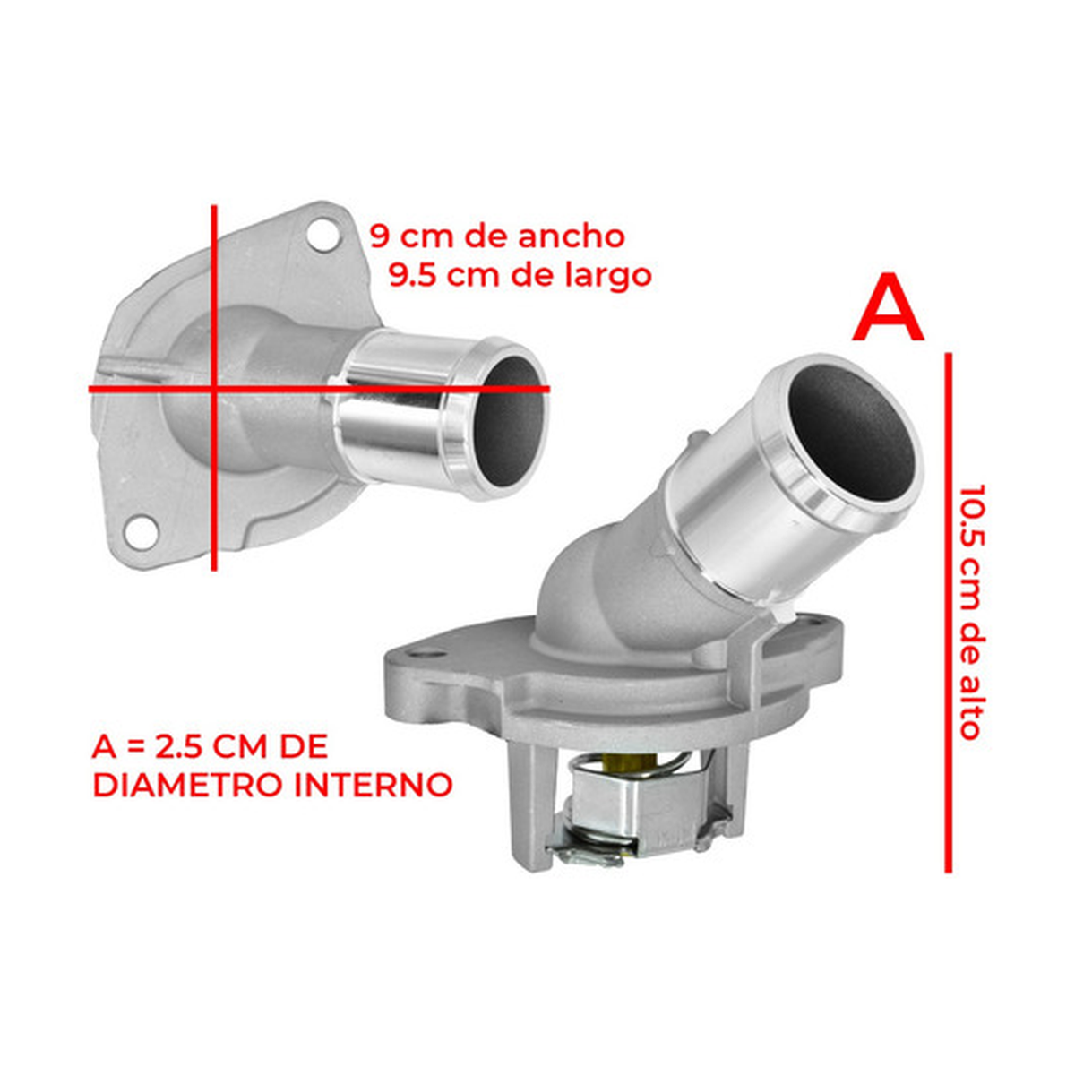Termostato con toma de agua US Parts 100-016