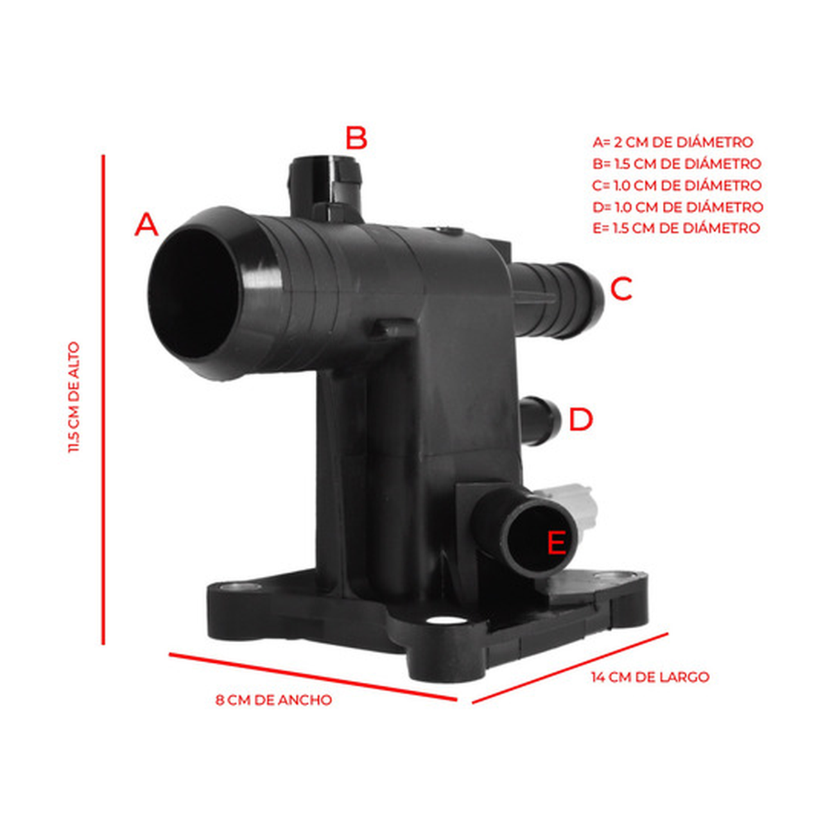 Toma de agua con sensor US Parts 100-026