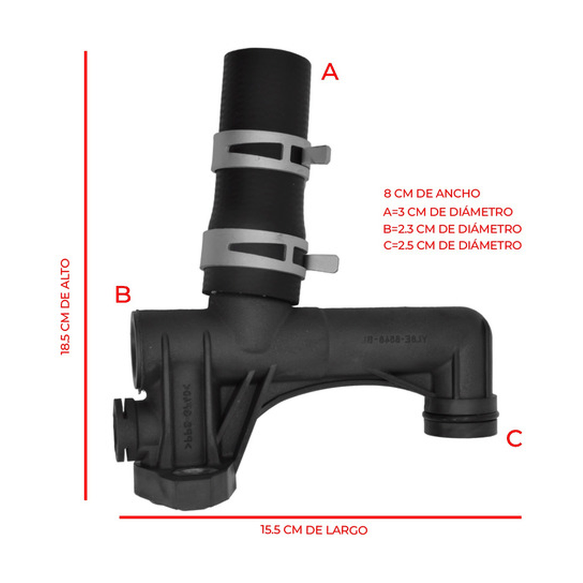 Toma de agua con sensor US Parts 100-080