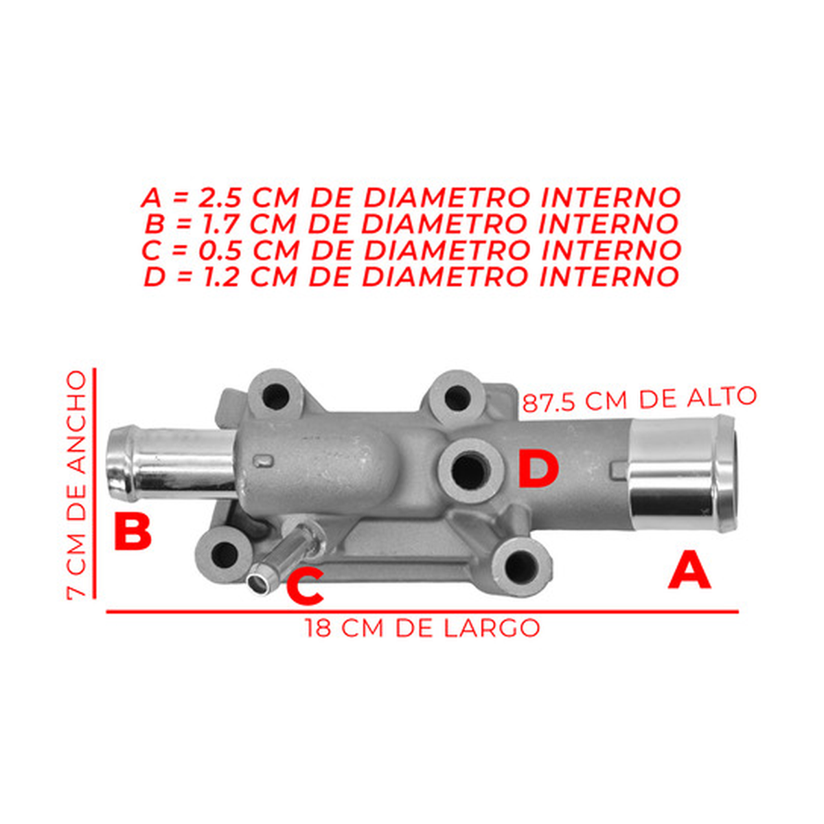 Toma de agua US Parts 100-085