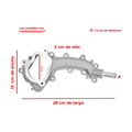 Toma de agua con housing y termostato pacifica 17-24 US Parts 100-095