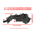 Toma de agua con termostato y housing 300 3.6l 11-23 US Parts 100-111