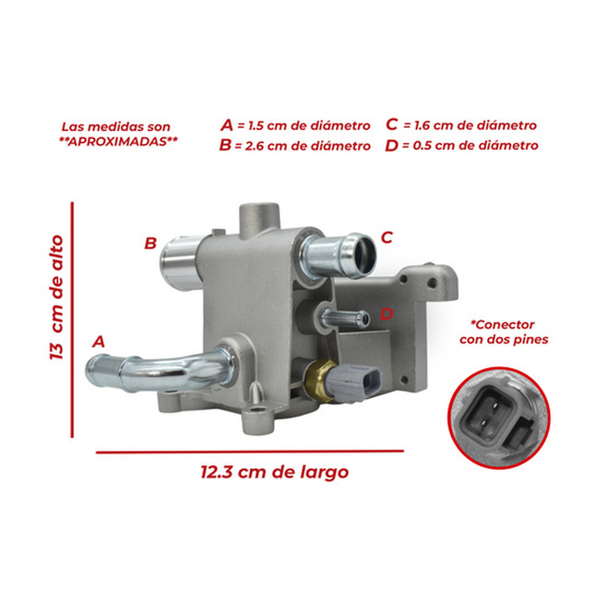 Toma de agua con sensor US Parts 100-125