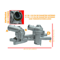 Toma agua con 2 termostatos y sensor US Parts 100-179