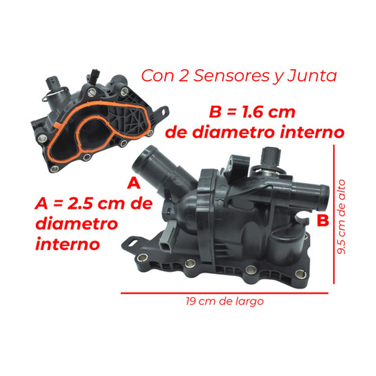 Toma de agua con termostato US Parts 100-181