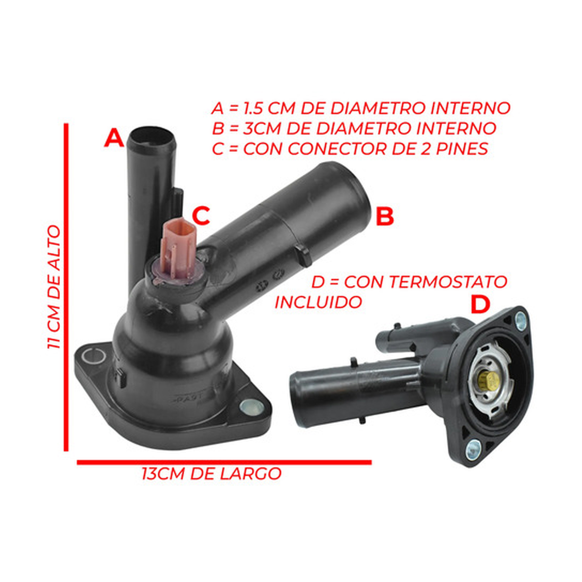 Toma de agua US Parts 100-188