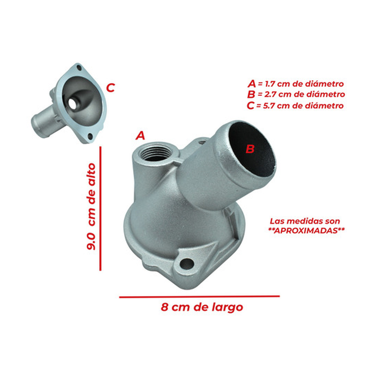 Toma de agua US Parts 100-197