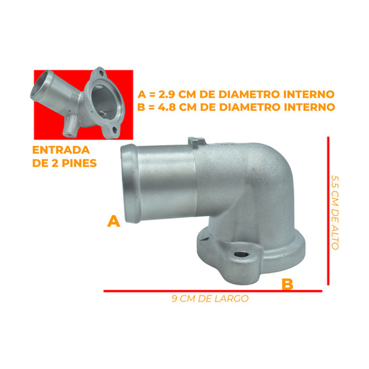 Toma de agua US Parts 100-212