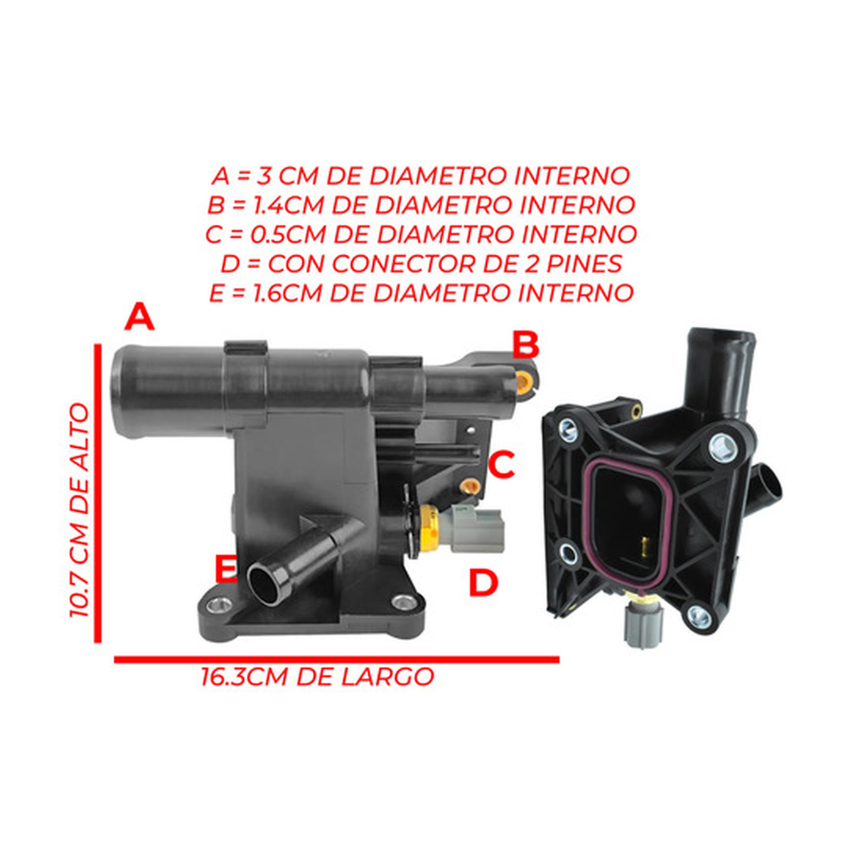 Toma de agua US Parts 100-221