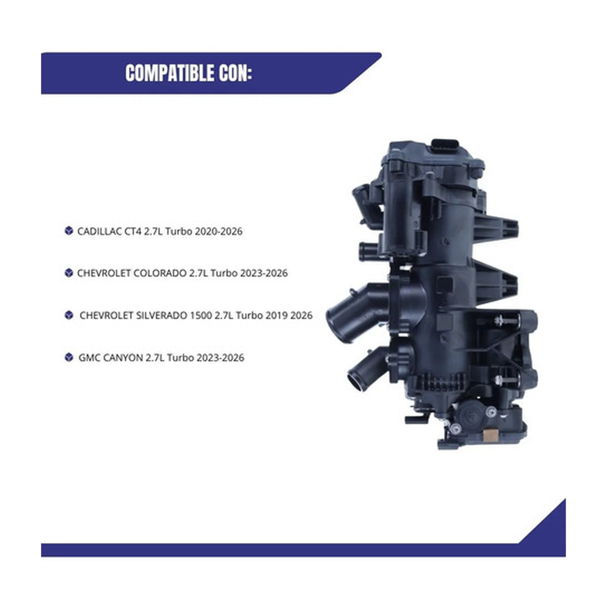 Toma de agua módulo termostato electrónico ct4 2.7l 20-26 US Parts 100-284
