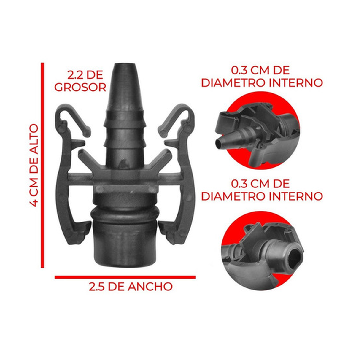 Conector deposito anticongelante US Parts 120-004