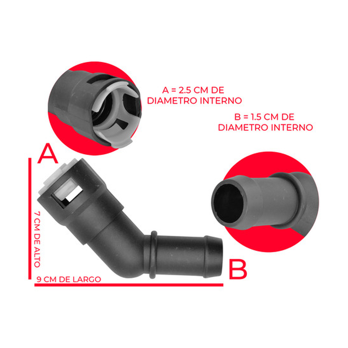 Par conector calefaccion US Parts 120-024