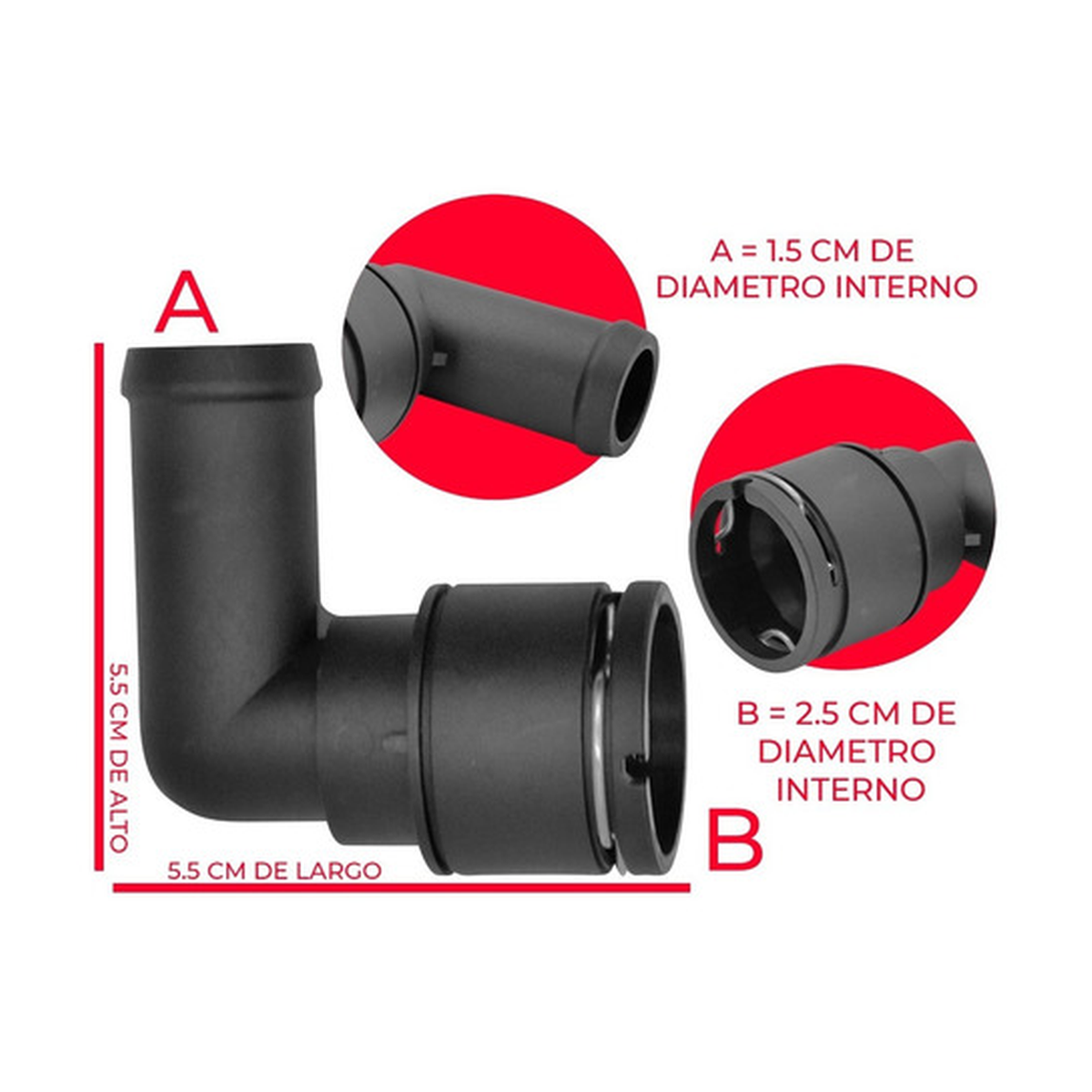 Conector calefaccion US Parts 120-025