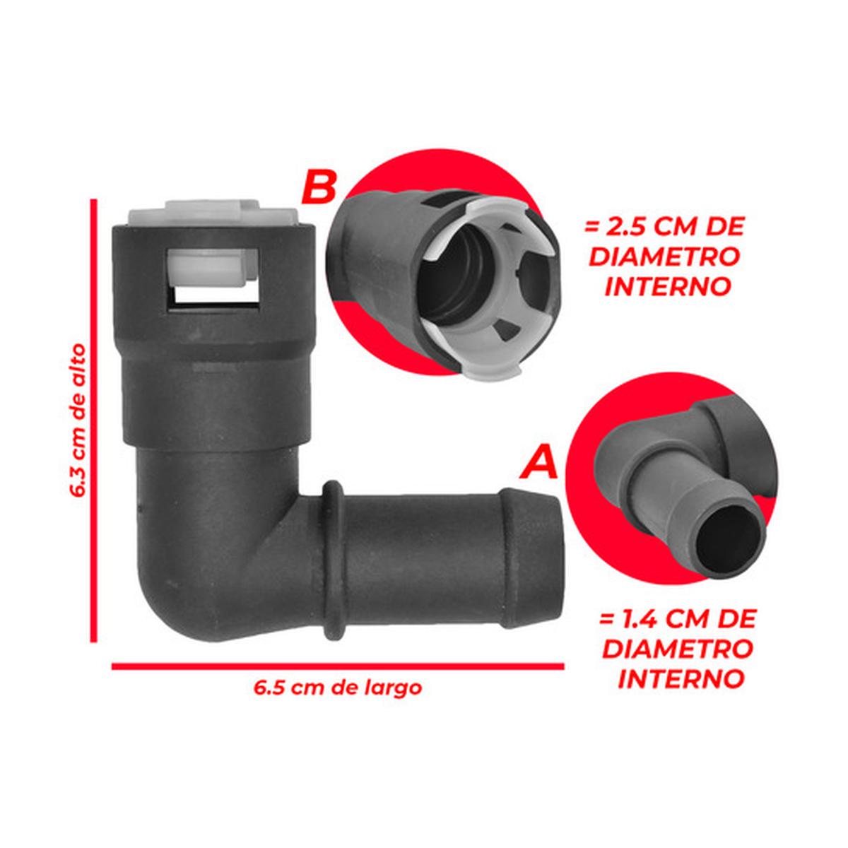Conector calefaccion 3/4 para US Parts 120-026