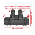 Conector radiador inferior para US Parts 120-033