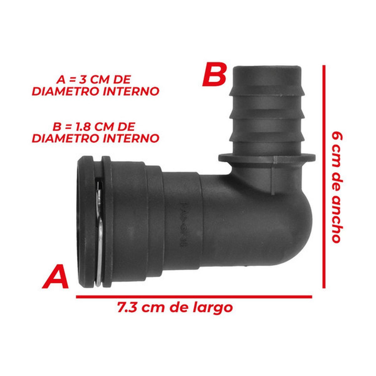 Conector refrigeración para US Parts 120-034