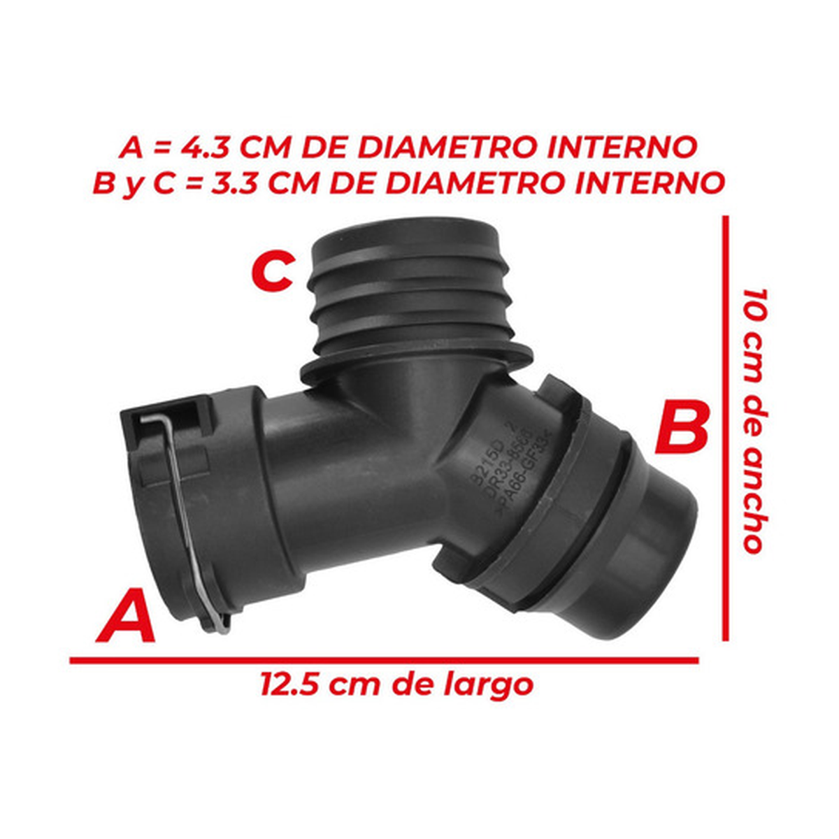 Conector refrigeración US Parts 120-036