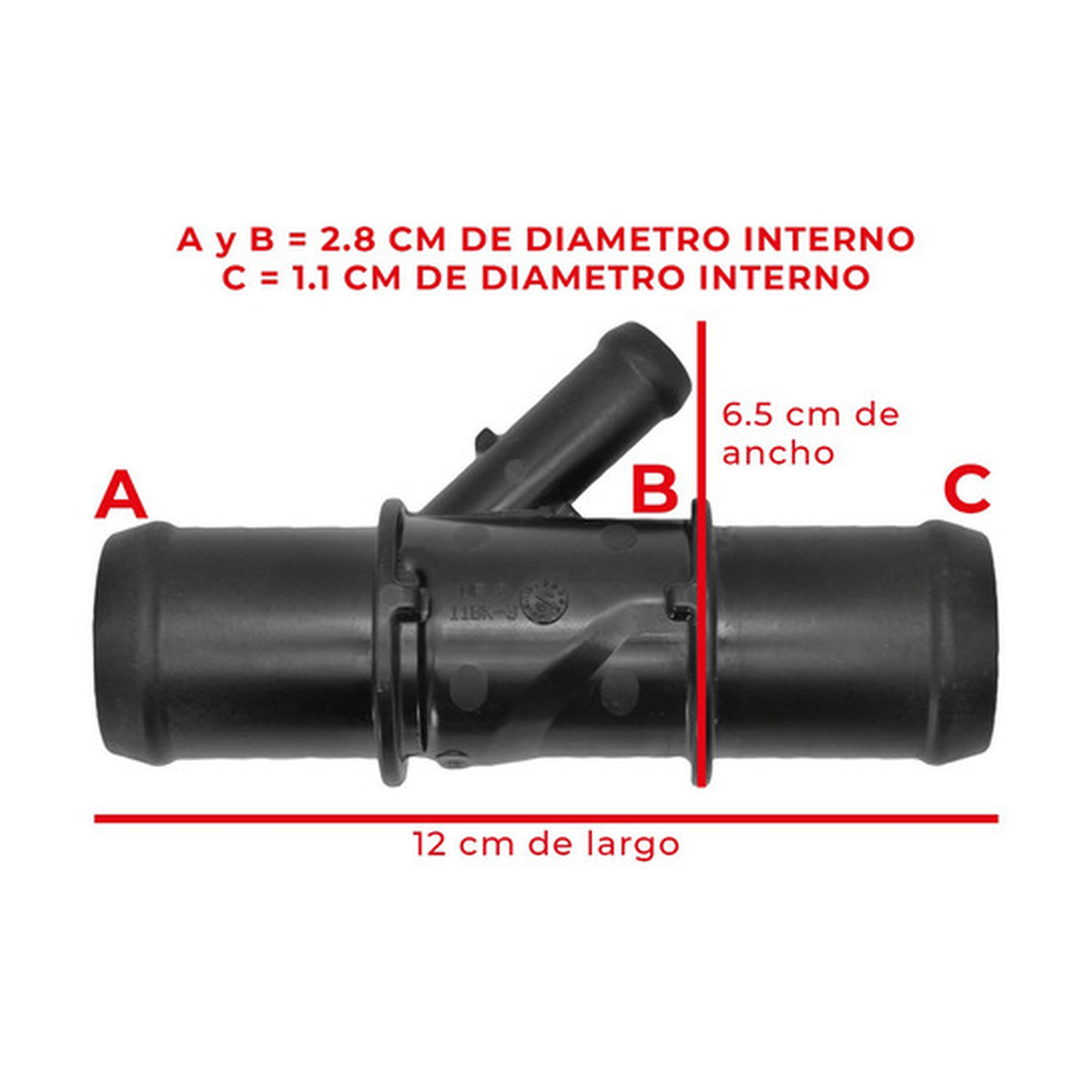 Conector y radiador inferior US Parts 120-041