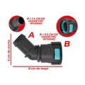 Conector calefaccion entrada US Parts 120-043