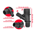 Conector calefacción y US Parts 120-050