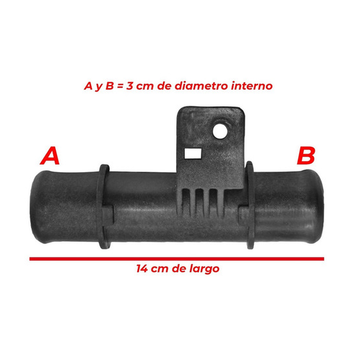 Tubo conector radiador para tucson 2.0l 2016 - 2021 US Parts 120-051