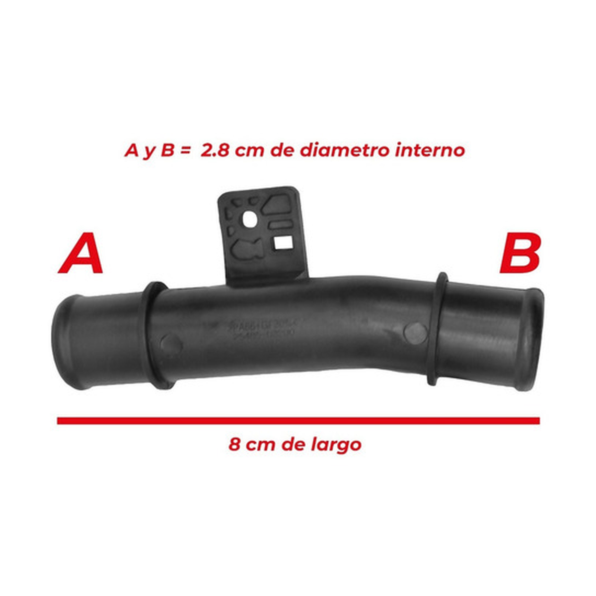 Conector radiador para modelo sportage 2.4l 2017-2022 US Parts 120-052