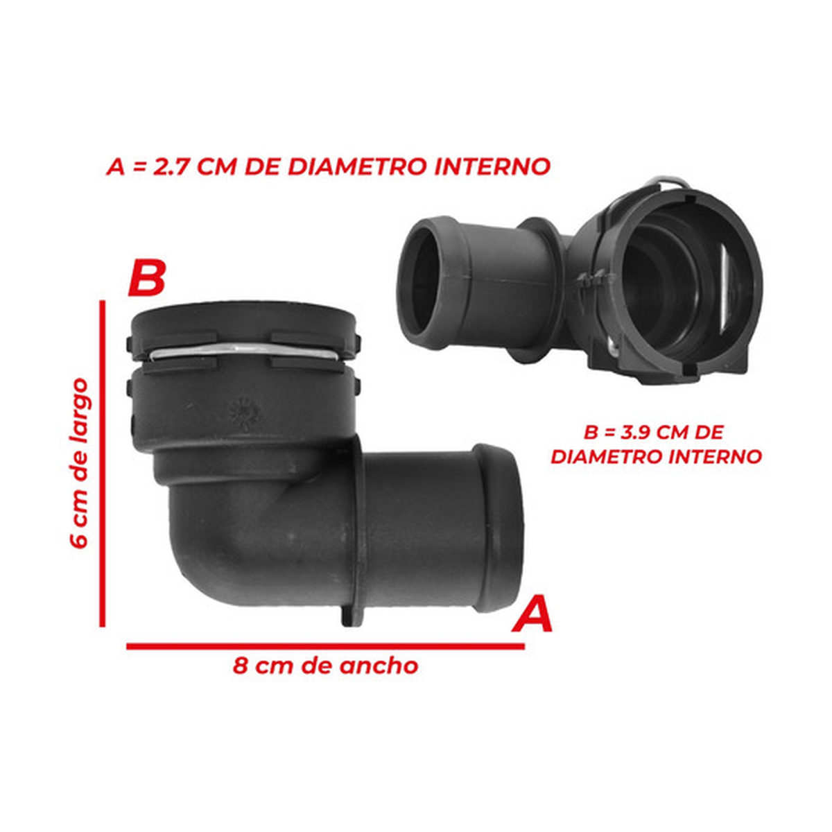 Conector radiador US Parts 120-062