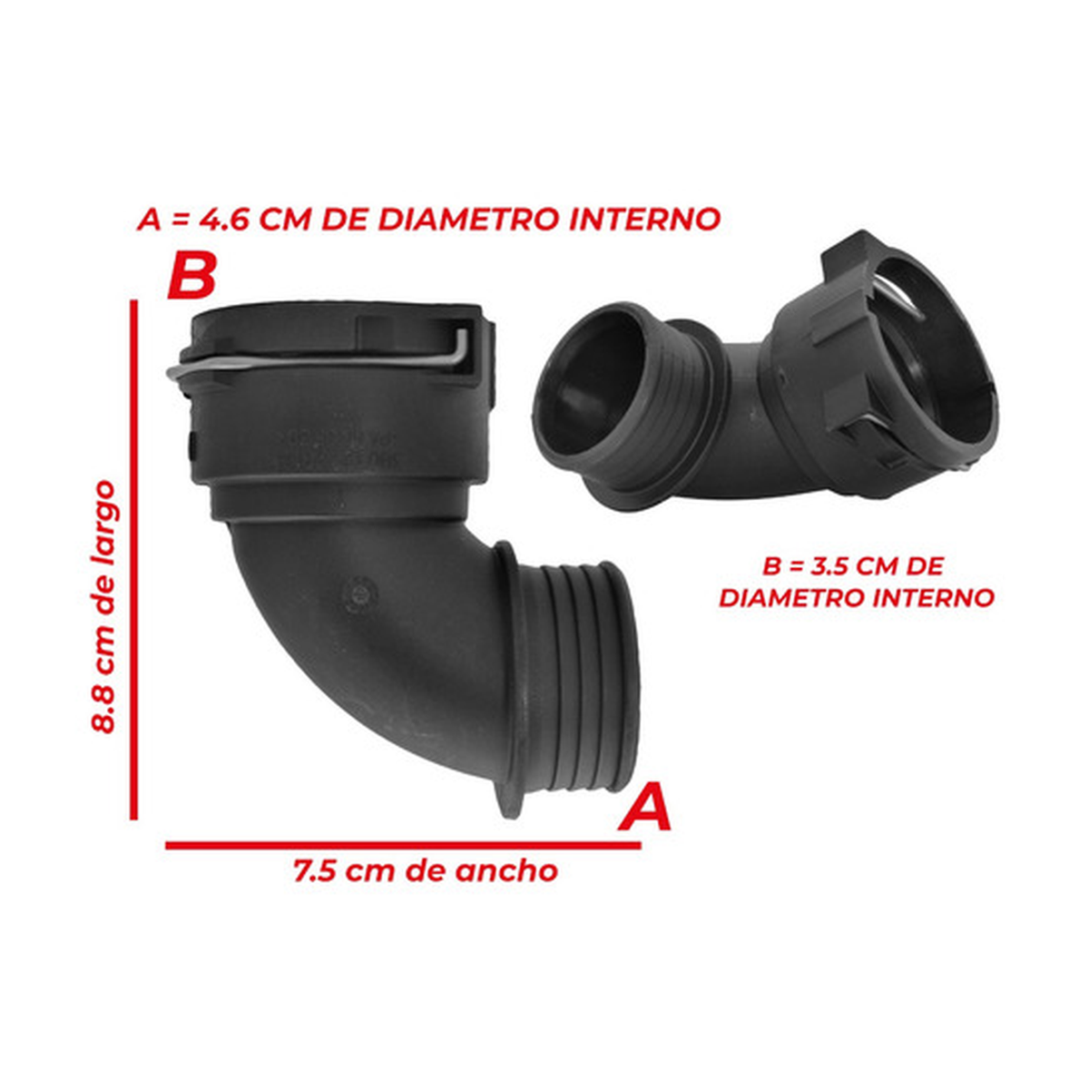 Conector radiador US Parts 120-063