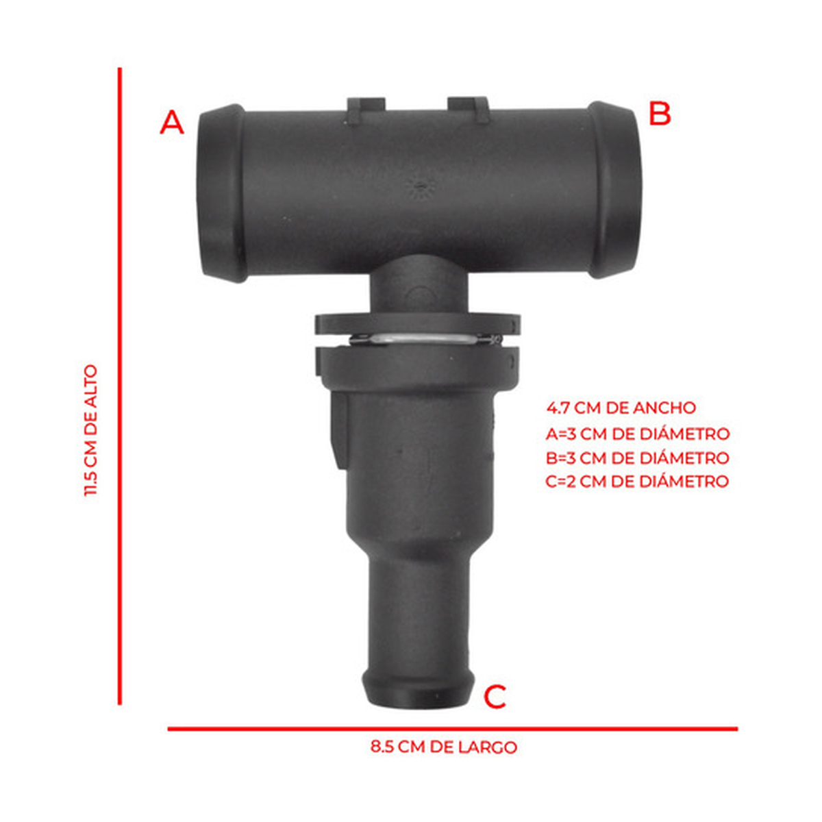 Conector termostato transmisión US Parts 120-067