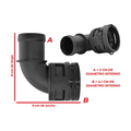 Conector radiador US Parts 120-068