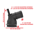 Conector radiador US Parts 120-070