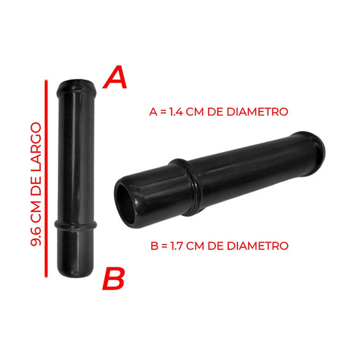 Conector cople manguera calefacción US Parts 120-077