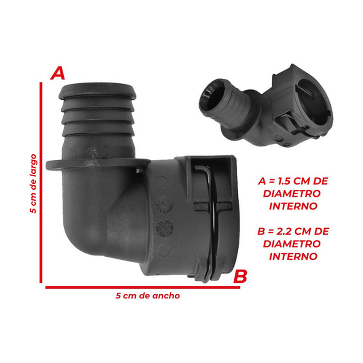 Conector refrigeración US Parts 120-090