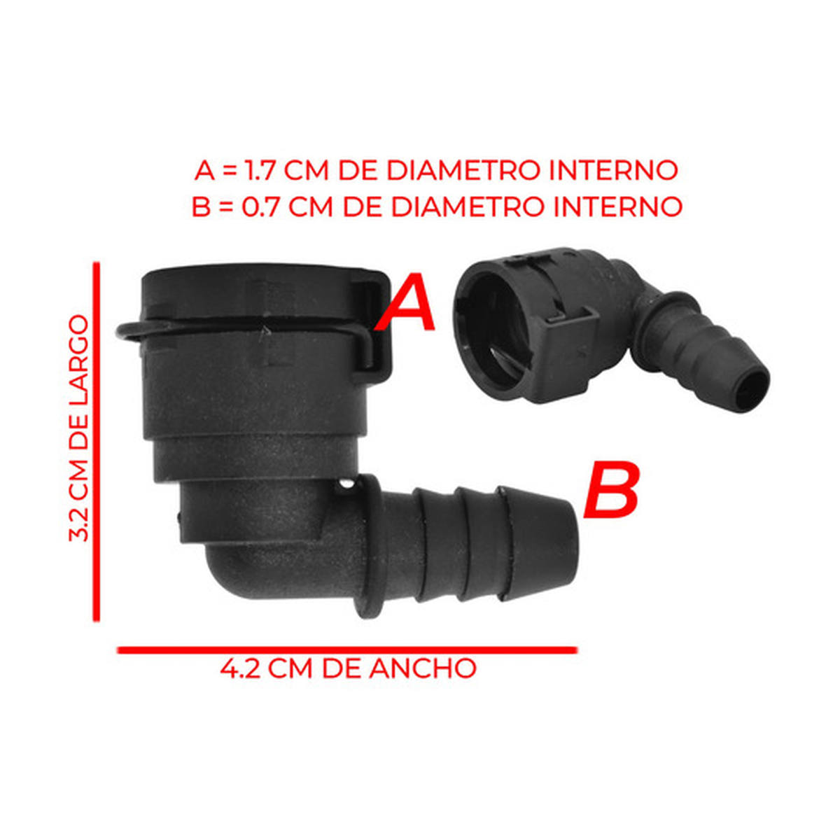 Conector deposito US Parts 120-100