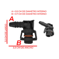 Conector deposito land rover discovery sport 2.0t 2018-2019 US Parts 120-105