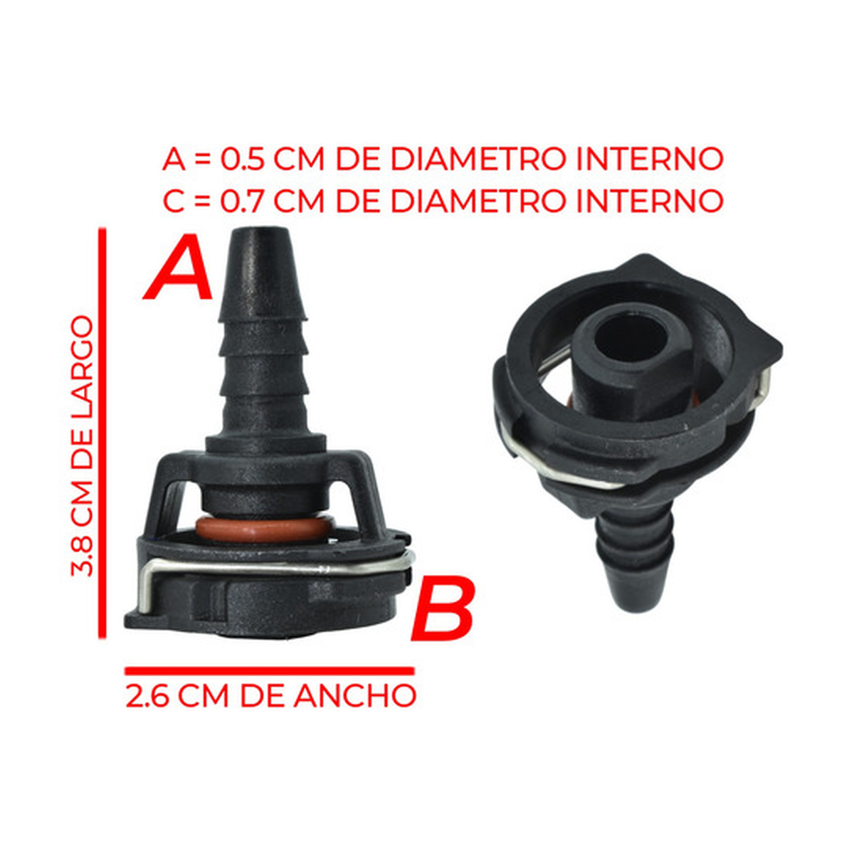 Conector deposito US Parts 120-106