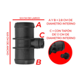 Conector radiador superior US Parts 120-110