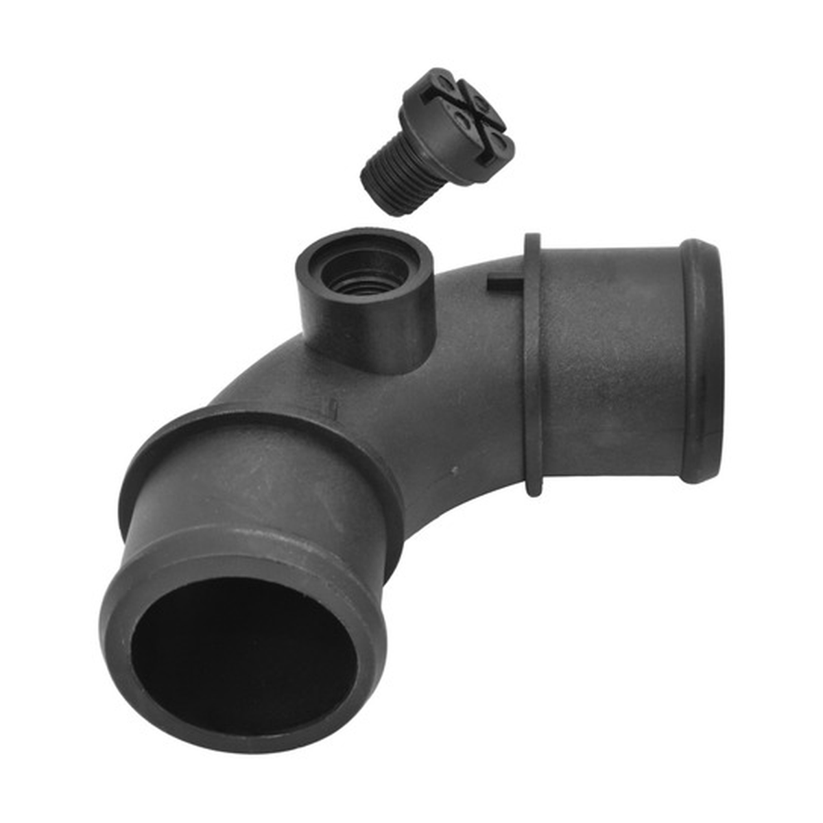 Conector radiador inferior US Parts 120-111