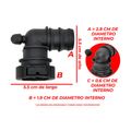 Conector manguera refrigeración US Parts 120-152