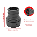 Conector manguera refrigeración US Parts 120-153