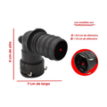 Conector manguera calef entrada US Parts 120-158