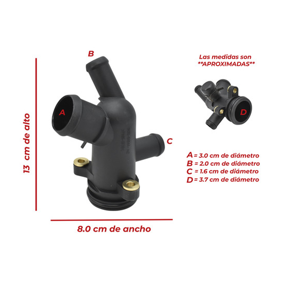 Toma de agua US Parts 120-184
