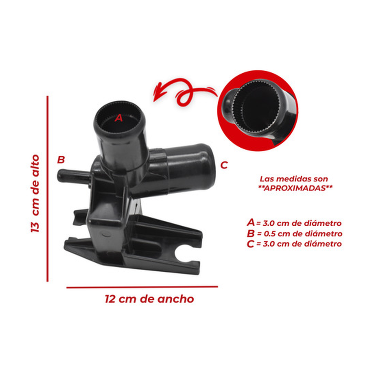 Toma de agua US Parts 120-185