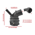 Conector manguera calefacción US Parts 120-204