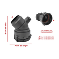Conector manguera radiador inferior - termostato US Parts 120-220