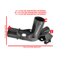 Conector manguera bomba agua US Parts 120-237