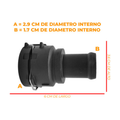 Conector calefacción p/beetle bora golf jetta passat tiguan US Parts 120-282